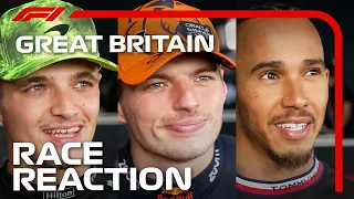 Driver Reaction After The Race | 2023 British Grand Prix