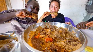 Whole Goat Stew in Africa!! VILLAGE FOOD in Senegal - Best Senegalese Food!!