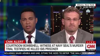 Greg Rinckey on CNN Tonight to discuss new testimony in Navy SEAL's murder trial