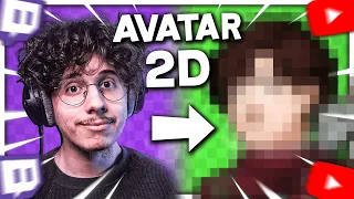 Streamer SANS Caméra grâce à un Avatar 2D "Animé"