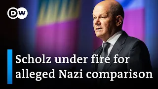 Did German Chancellor Olaf Scholz compare climate activists to Nazis? | DW News