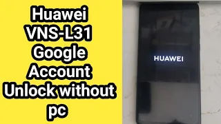 Huawei P9 lite Frp Bypass without pc 2020 / Vns-l31 Google Account Unlock without pc 2020 /