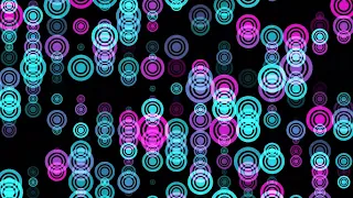 Colorful Circles Grid: Vibrant Animated Background | Motion Graphics Delight