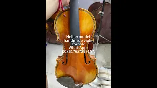 Stradivari Hellier model handmade violin for sale
