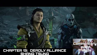 Mortal Kombat 1 Story Mode - Chapter 13:  Deadly Alliance (Shang Tsung) - Commentary With Friends