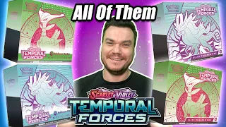 If Temporal Forces ETBs Were Good - Pokemon Card Opening