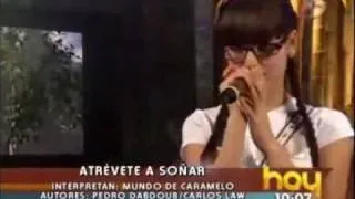 DANNA PAOLA en el programa ( HOY )