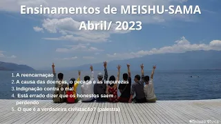 Áudio Ensinamentos de Meishu-Sama - Culto Mensal Abril/ 2023