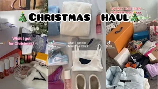 What I Got For Christmas Haul Tiktok Compilation