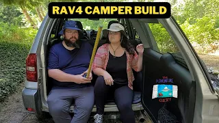 Simple DIY SUV CAMPER BUILD | 2001 Toyota Rav4