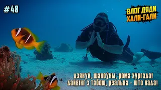 Влог Дяди Хали-Гали #48. Дзякуй, Шаноўны, Рома Хургада! Дайвінг з табою, рэальна - што нада!