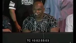 Mike Tyson’s post fight speech after the fight against McBride