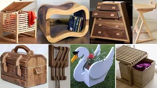 Simple but practical wood furniture ideas you can do at home / Woodworking project ideas