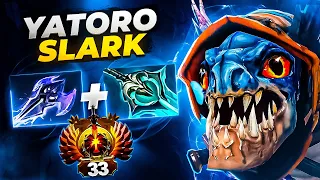 Яторо абузит Сларка (100% винрейт, как?) — Slark Yatoro Dota 2