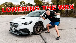 Lowering the new WRX for $275!!!