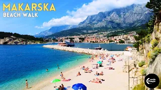 🌴Makarska Croatia 🇭🇷 | 4K Makarska riviera 🏖️ Walking Tour 2023