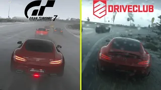 Gran Turismo 7 vs Driveclub Rain Effect Comparison