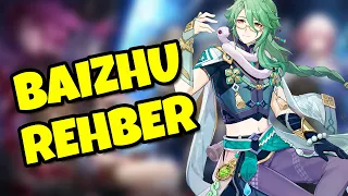 BAIZHU REHBER | Yetenekler & En İyi Silah Artifact Yadigar | Genshin Impact Türkçe