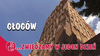 GŁOGÓW - CO ZOBACZYĆ ATRAKCJE RUINY KOŚCIOŁA ŚW. MIKOŁAJA, ZAMEK KS. GŁOGOWSKICH, KOSZARY SUKIENNICE