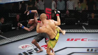 UFC 3 Jose Aldo (Body Jab - Roundhouse) Finishing Combo