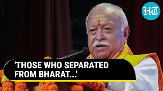 RSS Chief's Big 'Akhand Bharat' Prediction; 'Those Who Separated From...' | Watch