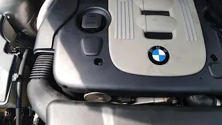 BMW 3.0d M57 Praca silnika M57D30 engine sound