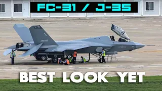 FC-31/J-35: Best Look Yet At China’s Carrier-Capable Stealth Fighter