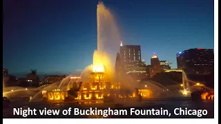 Chicago attractions: Light and Water show at Buckingham Fountain