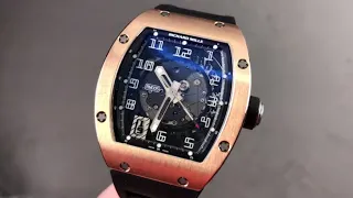 Richard Mille RM 005 Rose Gold RM005 AF PG Richard Mille Watch Review