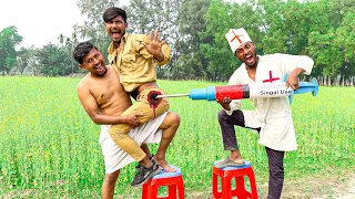 Must Watch Very Special New Comedy Video 2024 Doctor Funny Video Injection New Funny Video 2024 E57
