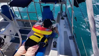 Lazy days sailing Gulf St Vincent in South Australia