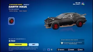 DARTH MAUL (WHEELS) STAR WARS SERIES - 700 V-BUCKS FORTNITE CHAPTER 5 SEASON 2 REVIEW