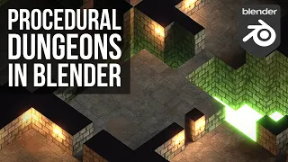 Procedural Dungeons In Blender