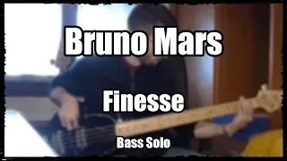BRUNO MARS - Finesse [Bass SOLO]