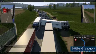 Idiots on the Roads/Funny Moments pt 2 ETS2 TMP