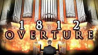 1812 OVERTURE - TCHAIKOVSKY - PIPE ORGAN + CANNONS & BELLS - ORGANIST JONATHAN SCOTT