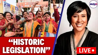 Barkha Dutt LIVE | 2024 Poll Impact of Women's Quota Bill | 3 Women Journalists on 30 year journey