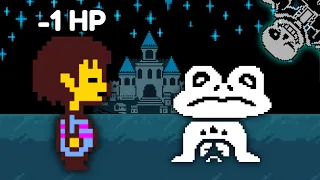 Undertale, but Every Battle I Lose 1 HP