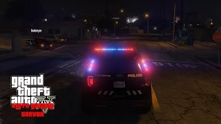 GTA 5 KUFFS Multiplayer Police Patrol #39| Epic Pursuit | LSPD Chasing A High Performance Muscle Car