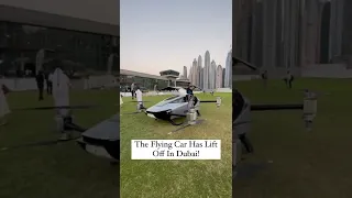 FLYING CAR TAKES OFF IN DUBAI! #shorts