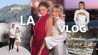 LA VLOG ❥ meeting Kylie Jenner + Cosmic Launch party ,getting In-n-out, meetings & more! *48 HRS*