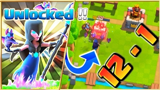 NIGHT WITCH DRAFT CHALLENGE • 12 - 1 • Free Legendary Card • Unlocked The Night Witch | Clash Royale