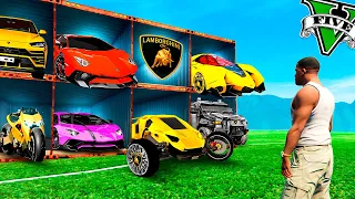 ABRIENDO CONTAINERS MILLONARIOS de LAMBORGINI en GTA 5!