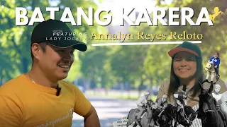 Batang Karera Featuring the Only Lady Jockey of the Philippines, Jockey Annalyn Reyes Reloto