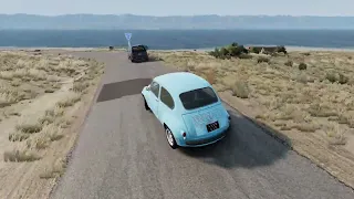 Realistic Car Crashes and Overtakes #60 -  BeamNG Drive