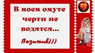 Смех! Улыбки! Позитив! Юмор! В МОЕМ ОМУТЕ ЧЕРТИ НЕ ВОДЯТСЯ...