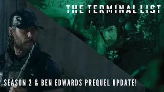 New Update on The Terminal List Season 2 and Ben Edwards Prequel Series!!! | Terminal Vengeance
