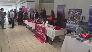 North Carolina GOP Convention Attendees react to indictment against Former President Donald Trump