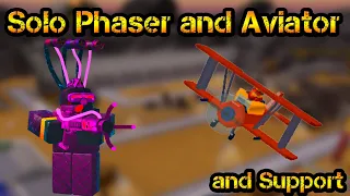 Solo Phaser, Aviator and Support Roblox Tower Battles Triumph