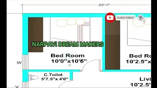 ||22'1"x 29'6",2 BHK EAST FACING|   EAST Facing House Plan: Creating a Dream Home plan||vastu plan